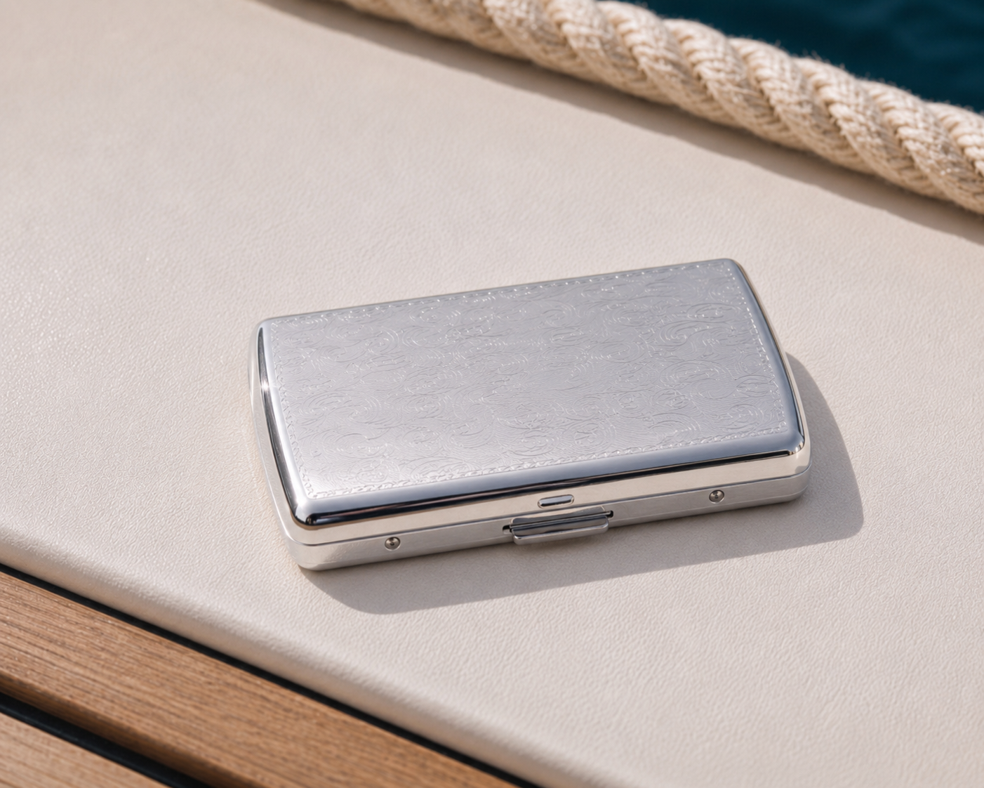 Cigarette case silver